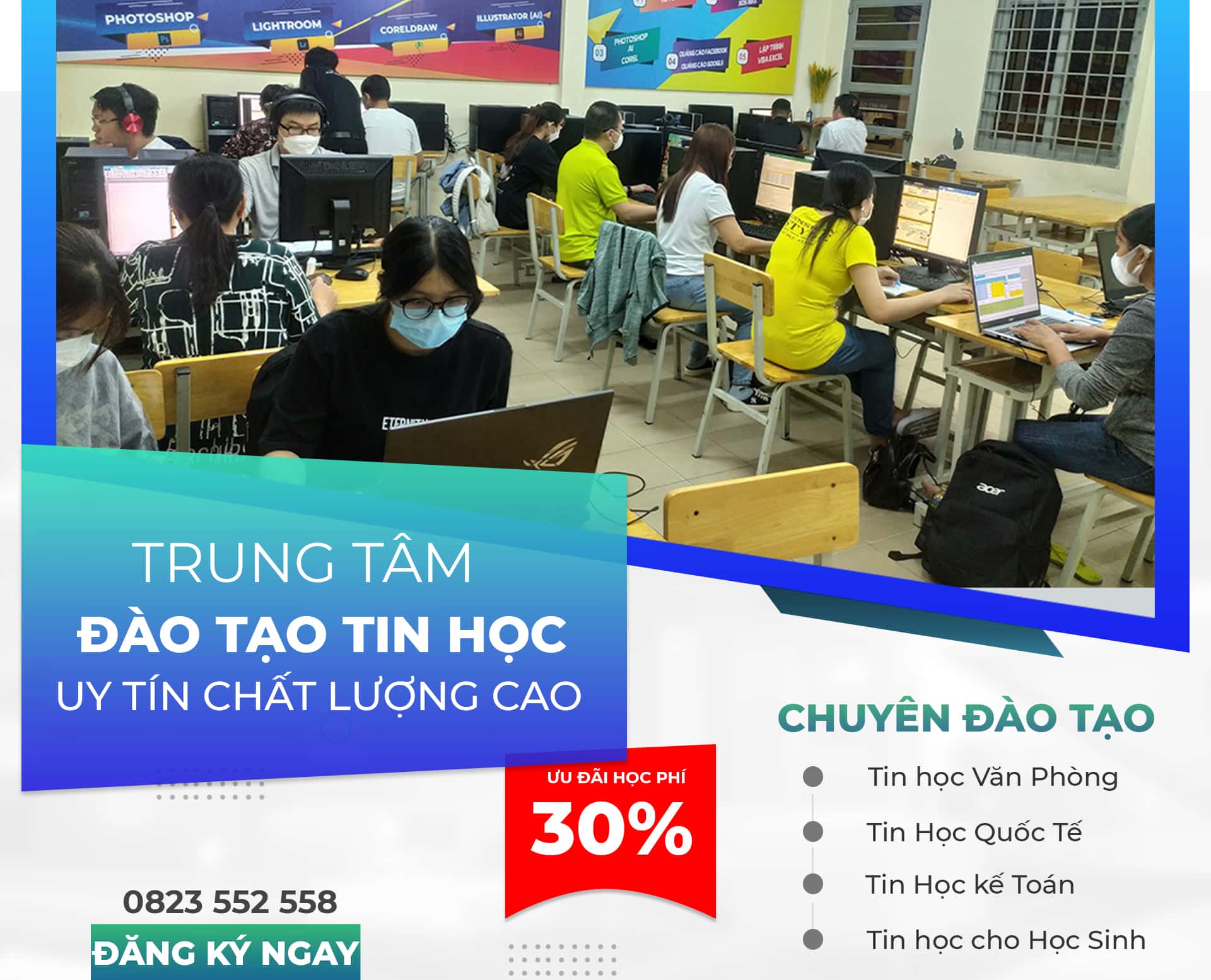 Học vi tính văn phòng chất lượng cao tại Hà Nội